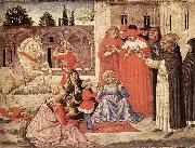 GOZZOLI, Benozzo St Dominic Reuscitates Napoleone Orsini g oil painting picture wholesale